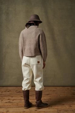 Sœur PANTALON SOUTH -soeur Soldes 020 SAUVAGE SETES SQUARE SOUTH STONE 0030 80469da6 a93a 429d 921d d4e285fc282b