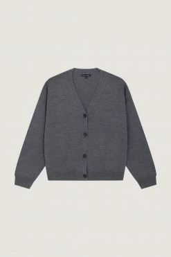 Sœur CARDIGAN SIR -soeur Soldes CAR1100SIR22WGRI21 1copie