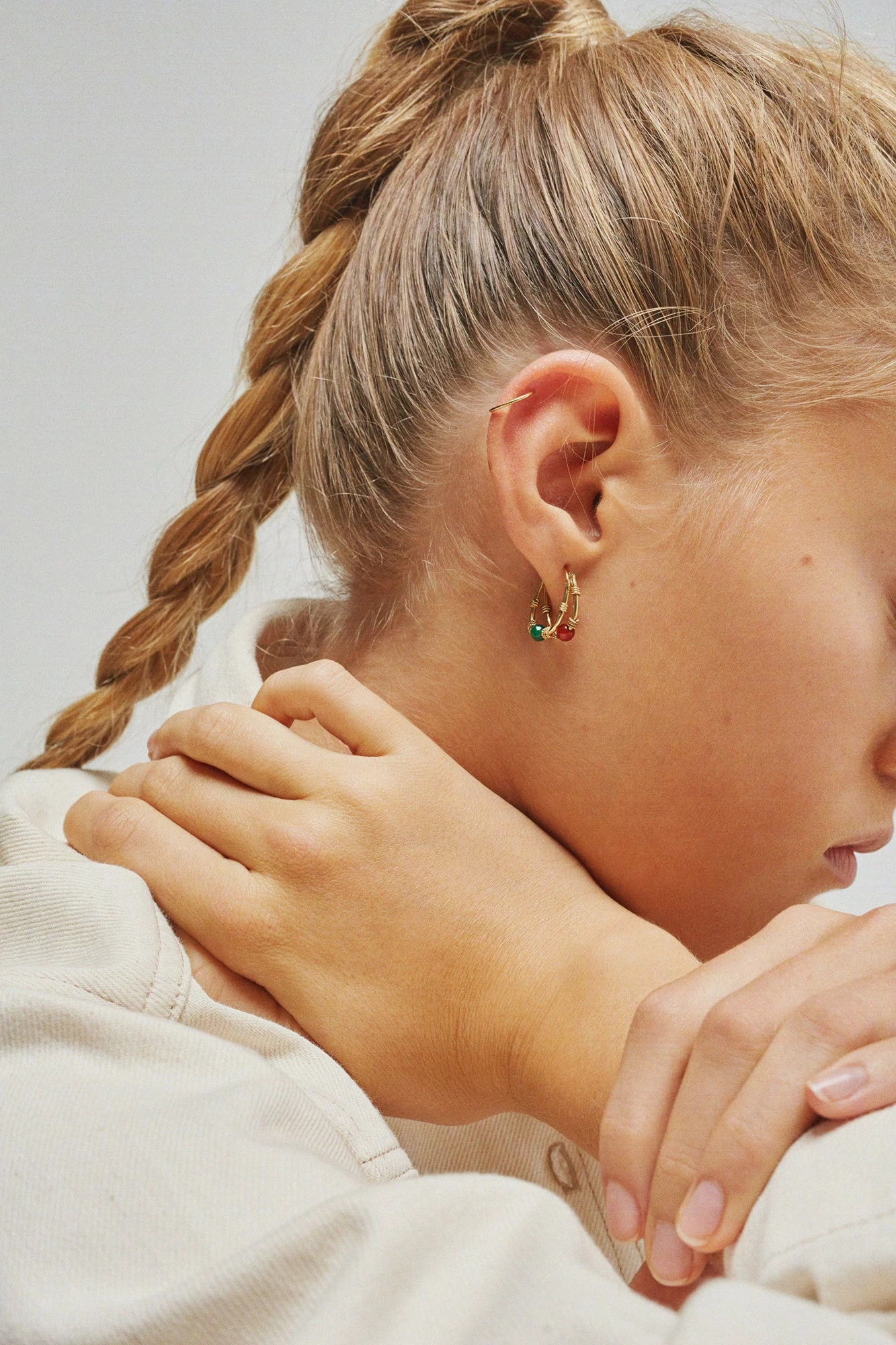 Soeur Boucles d'oreilles ZINC 4 Soeur Boucles d'oreilles ZINC – Image 2