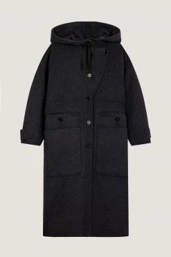 Sœur MANTEAU RAOUL 27 Sœur MANTEAU RAOUL -soeur Soldes MAN1120RAOUL22WGRI21 1 RETOUCHE