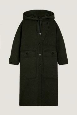 Sœur MANTEAU RAOUL -soeur Soldes MAN1120RAOUL22WGRI21 1 RETOUCHE VERT